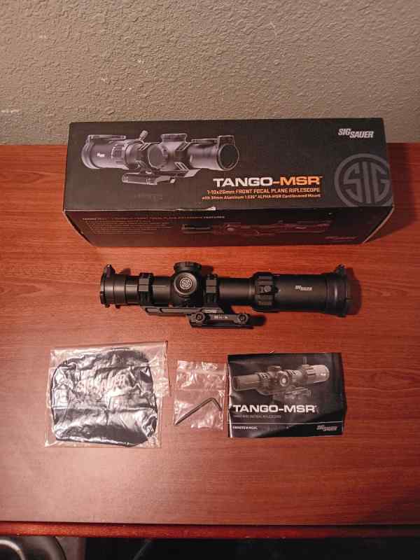 Sig sauer tango scope,7.62x39 ammo,ak mags