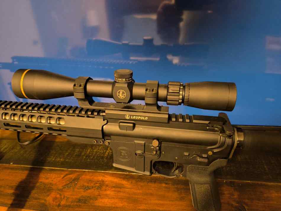  6.5 Grendel AR 15 rifle package   Leupold optics 