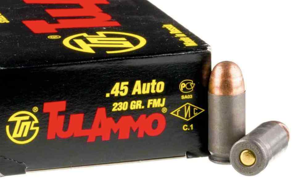 TulAmmo .45 Auto 230 grain steel case