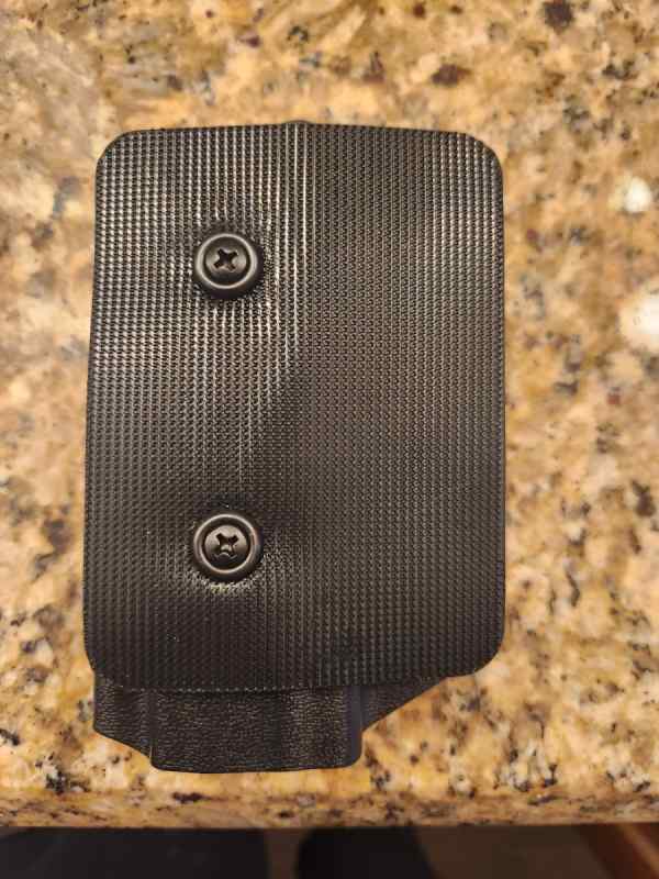 Sig X Macro Kydex holster w/velcro backing $40