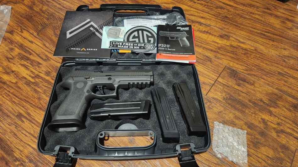 Once fired Sig Sauer Legion X5 9mm $900 Cash Only