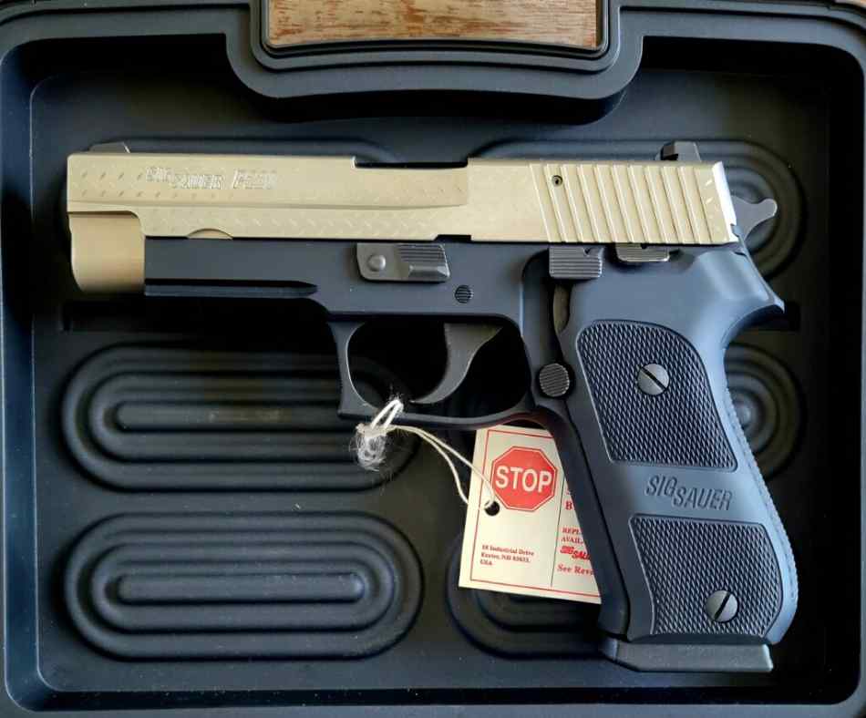 Sig P220 Diamond Plate Edition - BNIB Unfired !