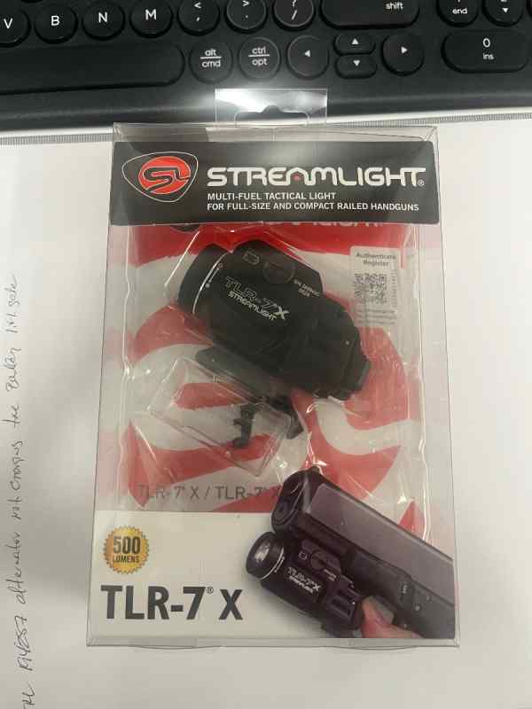 Streamlight TRL 7x none recharge battery 