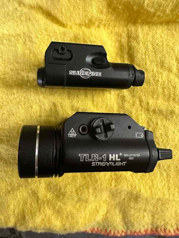 4 Trade Surefire XC1 &amp; Streamlight TLR-1HL 