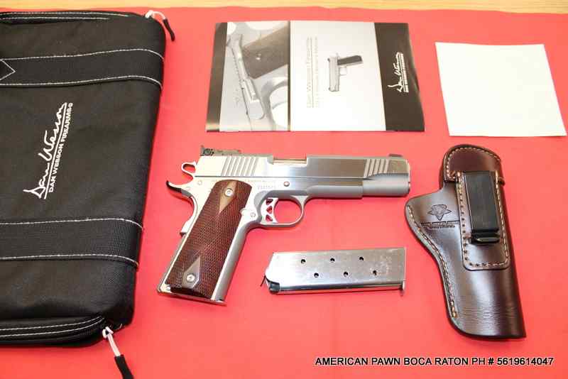 DAN WESSON 1911 PM7-45 STAINLESS , POINTMEN 45