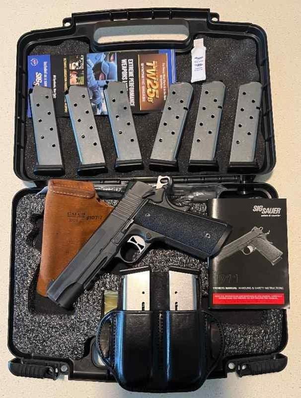 SIG Sauer TAC OPS 1911 .45 ACP 5” barrel