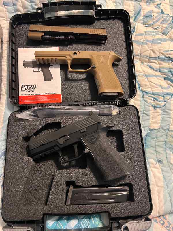 Fs/ft sig p320 x compact and xfive slide&amp;grip