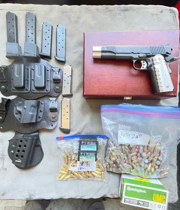 Custom Mag Research Desert Eagle 1911&amp;Ammo, NIB CZ