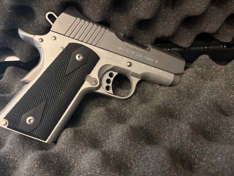 Kimber stainless ultra carry II 9mm