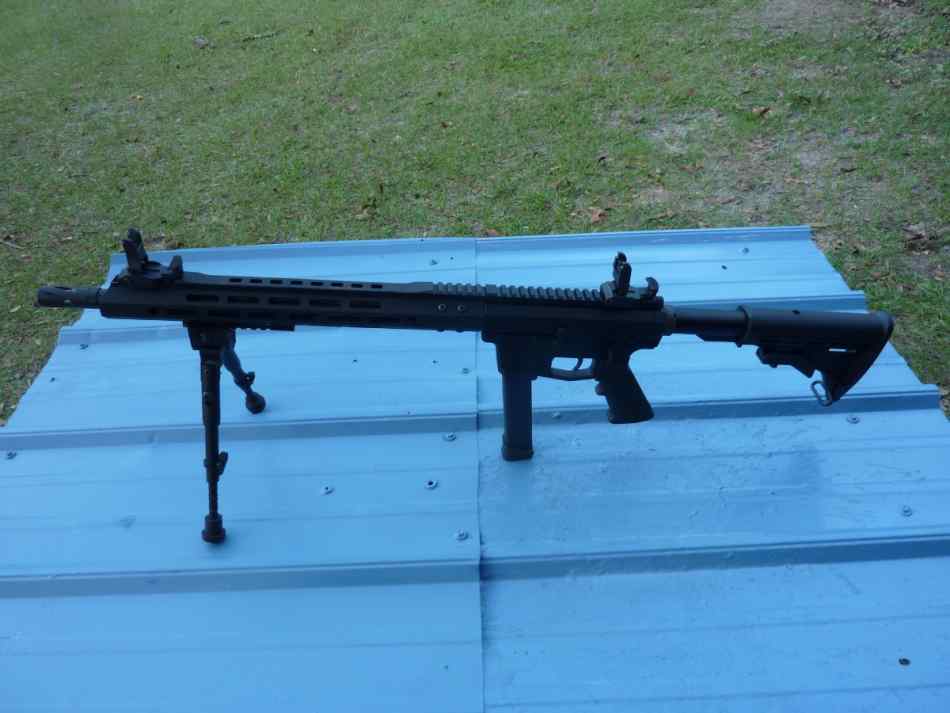 AR-9, New, Bipod, 33 Round Glock-Type Magazine 