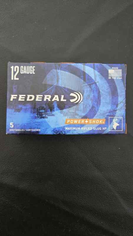 Federal 12ga slugs - 100 rounds