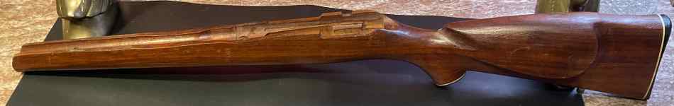 Vintage Bishop Custom Wood Rifle Stock Monte Carlo