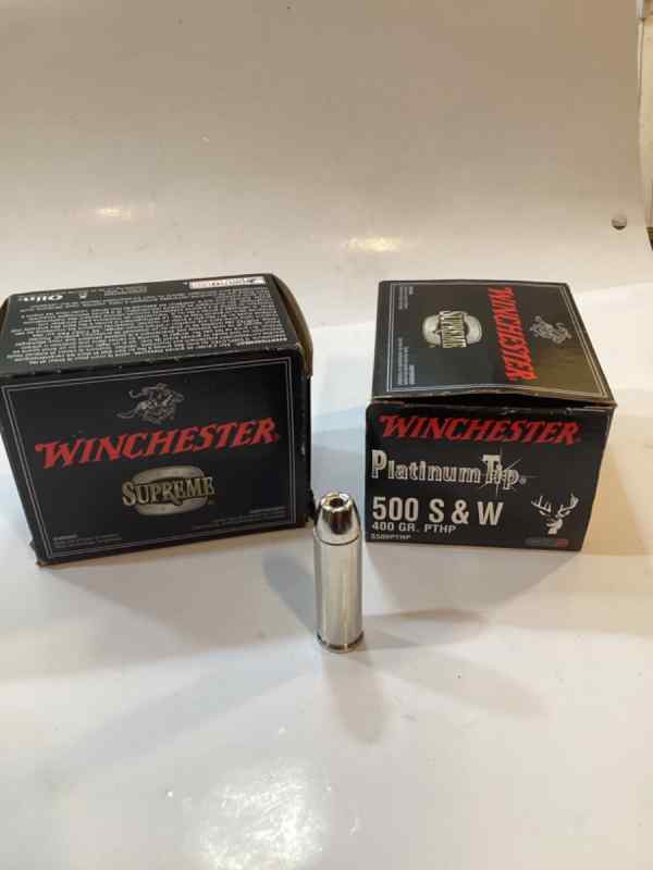 500 S&amp;W 400 gr Winchester 