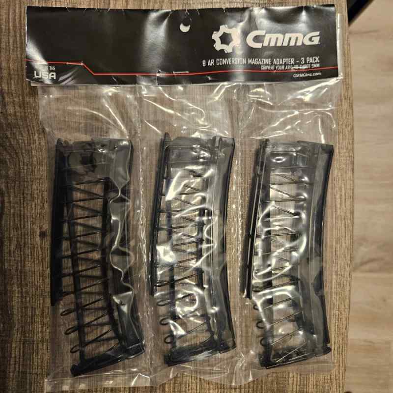 CMMG 9mm AR Conversion magazine adapters New