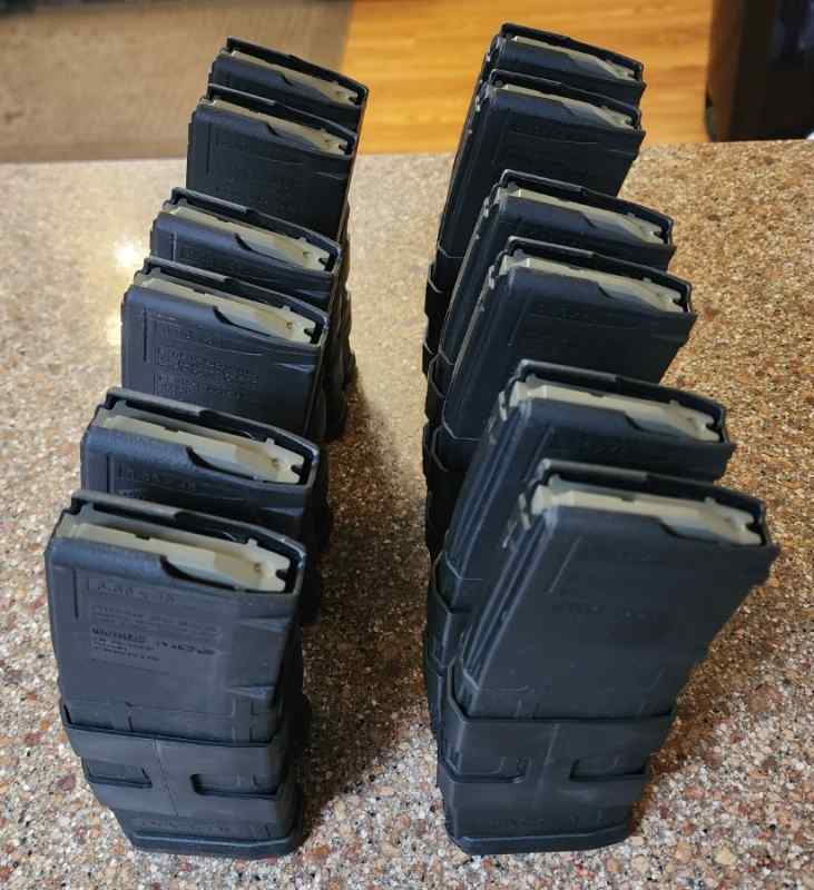 Coupled 5.56 PMAG 30 round magazines