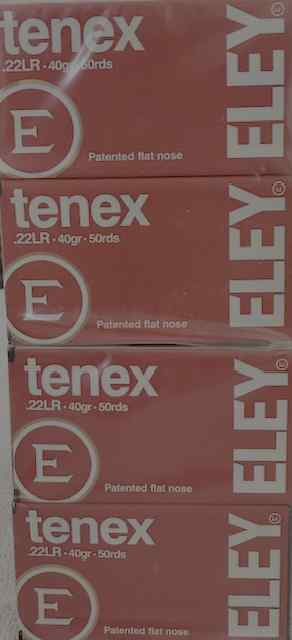 WTS 1K rds of Eley Tenex Match 22lr!