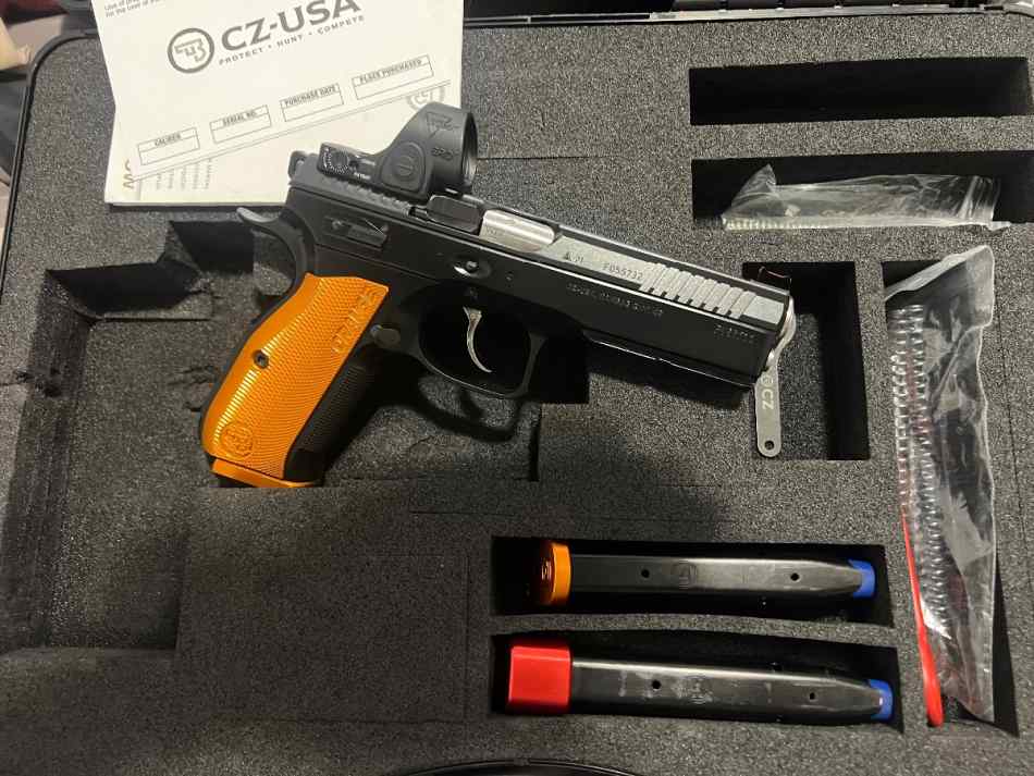 Cz shadow 2 Orange / SRO 5 MOA 