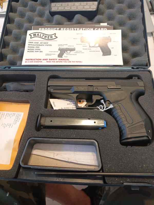 PRE OWNED WALTHER P99 .40 S&amp;W CAL PISTOL