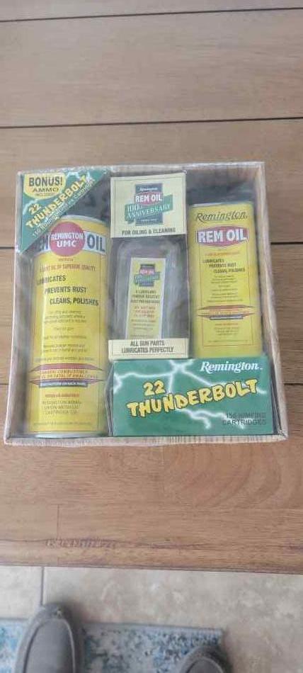 Remington Rem Oil 100th Anniversary gift set 