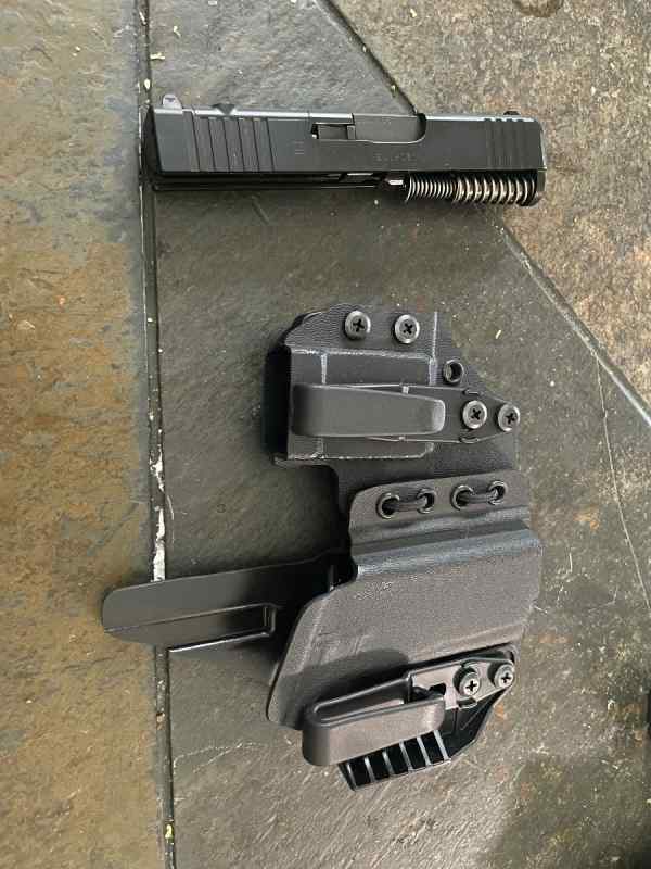 Glock 43x mos slide/glock 43x holster