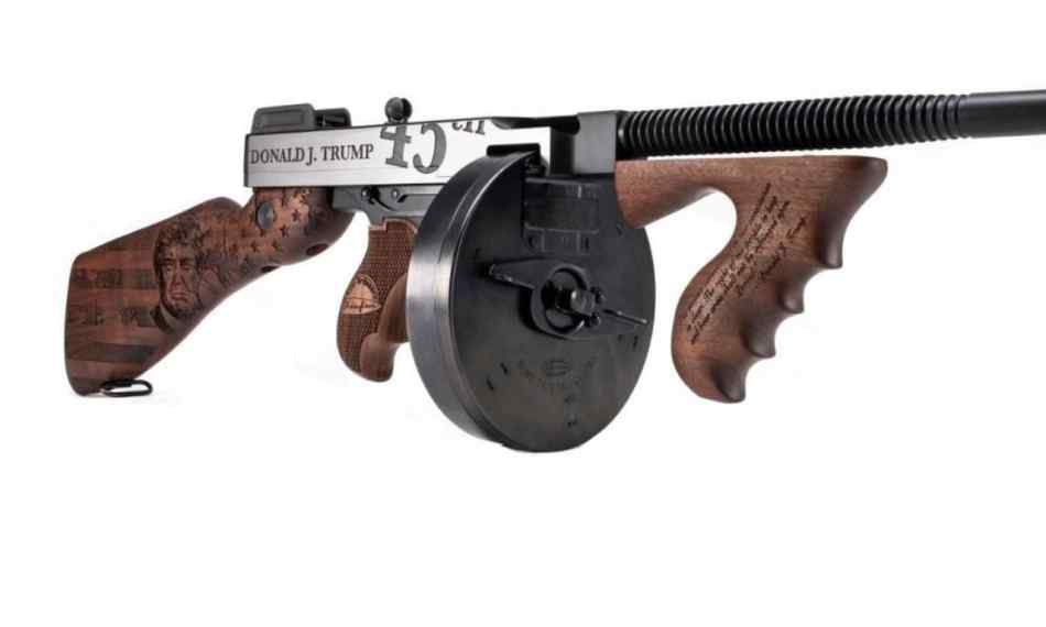 Trump Tommy Gun Collectible