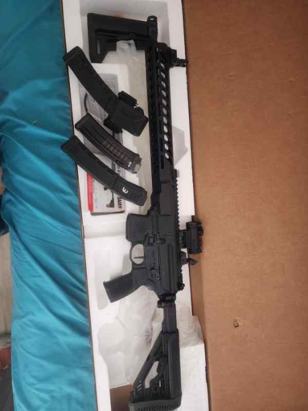 Sig MPX carbine, and extras