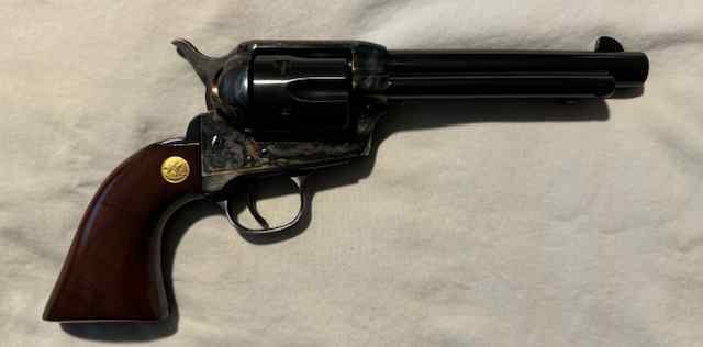 Cimarron Model P, Single Action, 357 Magnum, 6 round, 5.5", Blued & Case ColoredExcellent