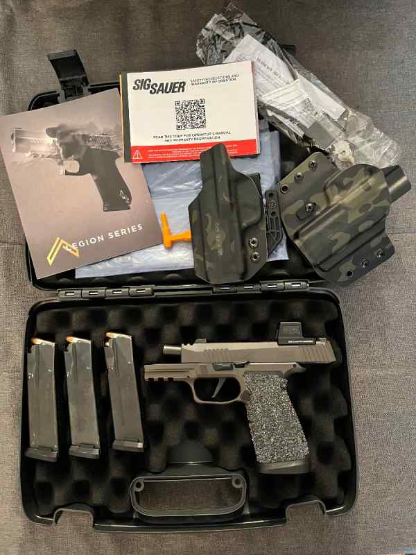 Sig Sauer P365 AXG Legion with Holosun EPS Carry