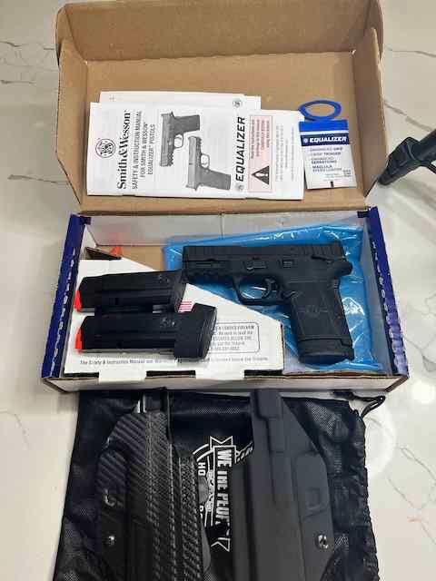 S&amp;W Equalizer (NEW) IWB &amp; OWB Holsters Included