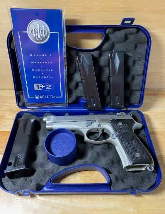 Beretta 9mm 92FS 92 FS Stainless