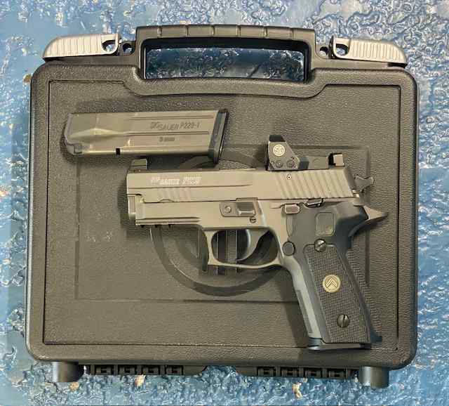 Sig P229 Legion 9mm W/ Romeo 1 &amp; .22 Conversion  