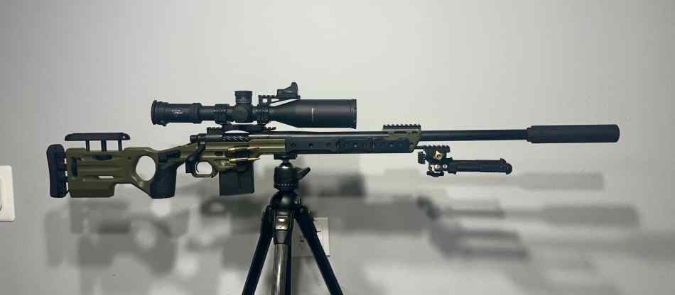 Custom PRS rifle 6.5CM