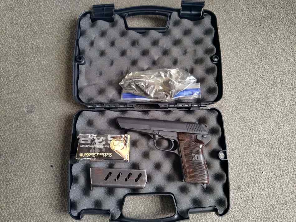 Czech CZ52 Pistol with Spare Parts Kit, Ammo, Case