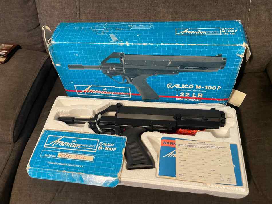 Calico M100P    .22 caliber Pistol LNIB