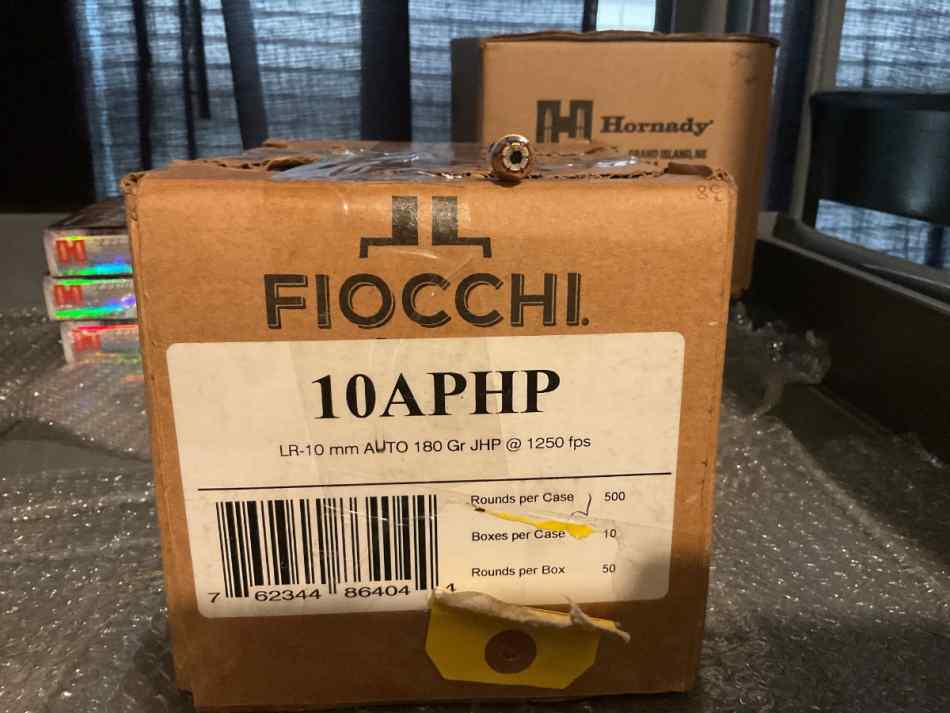 Fiocchi 10mm 180gr JHP