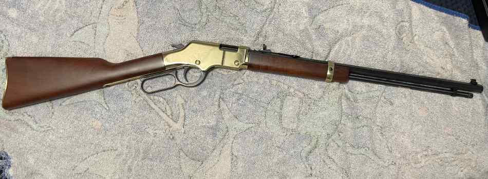 HENRY GOLDEN BOY LEVER ACTION 22LR