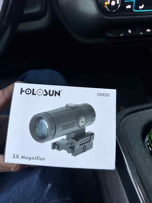 Holosun 3x magnifier 