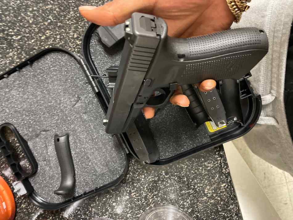Glock 21 gen 4 with night sights 