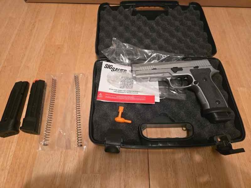 Sig Sauer P320 X5 SXG pistol 9mm Stainless Steel