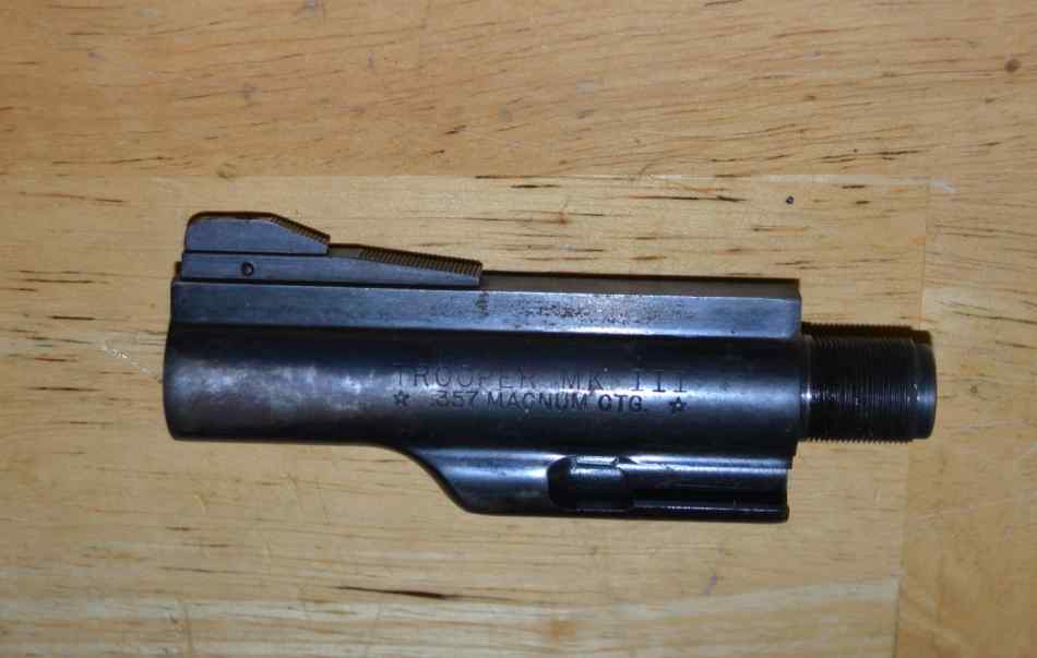 Colt MK III Trooper barrel