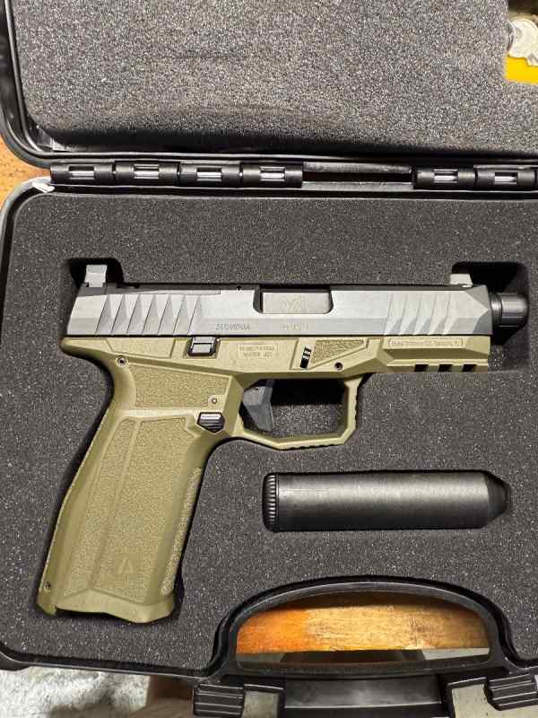 Arex Delta X Tactical 9mm optic/supressor ready 