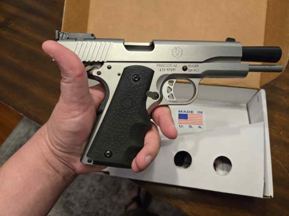 Lightly Used Ruger SR1911 in 10mm