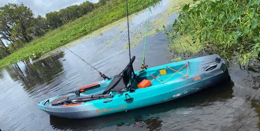 Old town kayak and p01