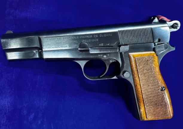 Early post war FN hp35 mint W German police browni