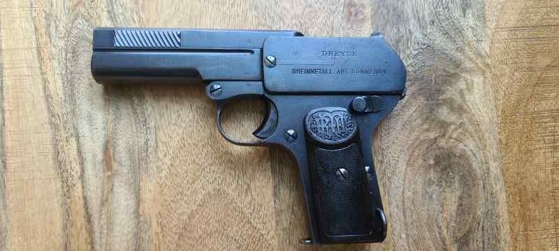 Model 1907 Dreyse 1907 32acp pistol