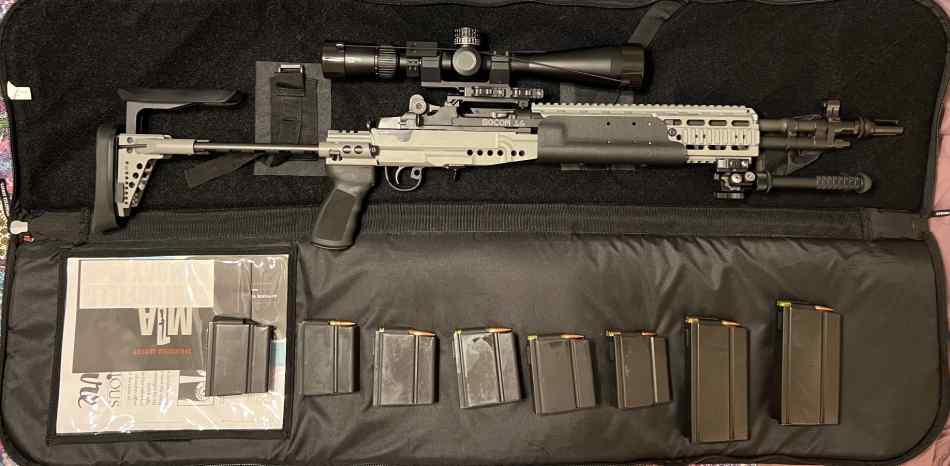 M1A Socom W/ Sage EBR and extras