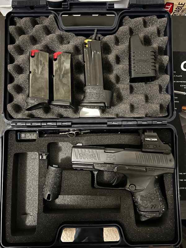 Walther PPQ with Holosun 407c-GR