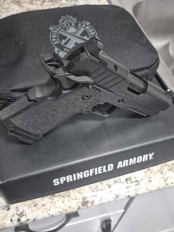 Springfield prodigy compact 3.5 inch barrel. 