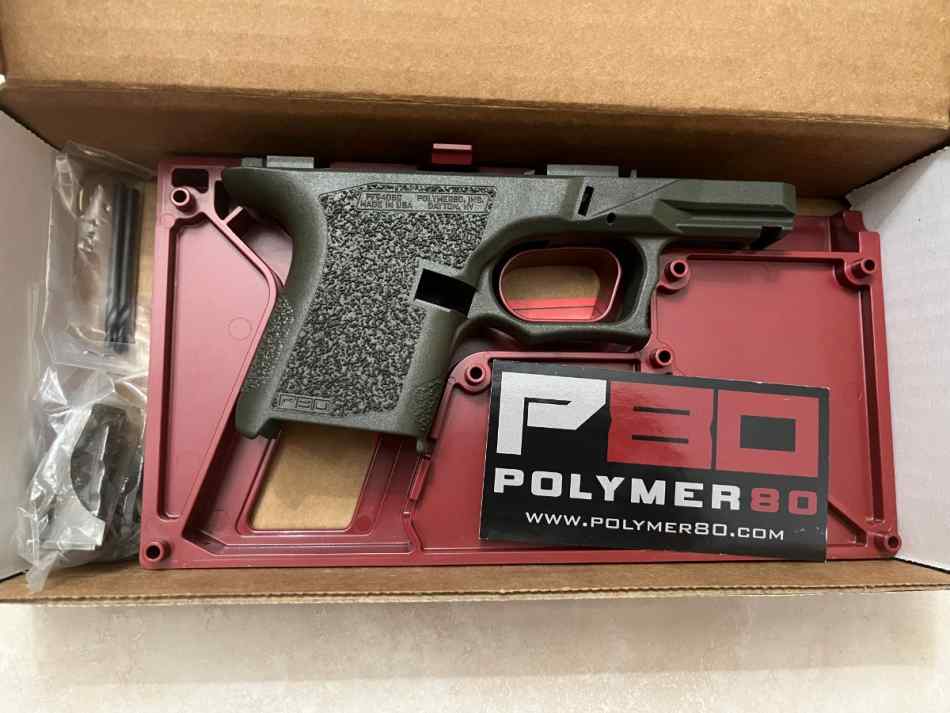 Polymer80 PF940SC 80% Sub Compact OD Green 
