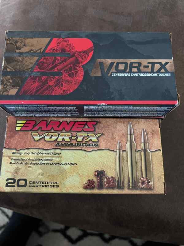 7.62x51 (308) and Barnes 5.56 ammo